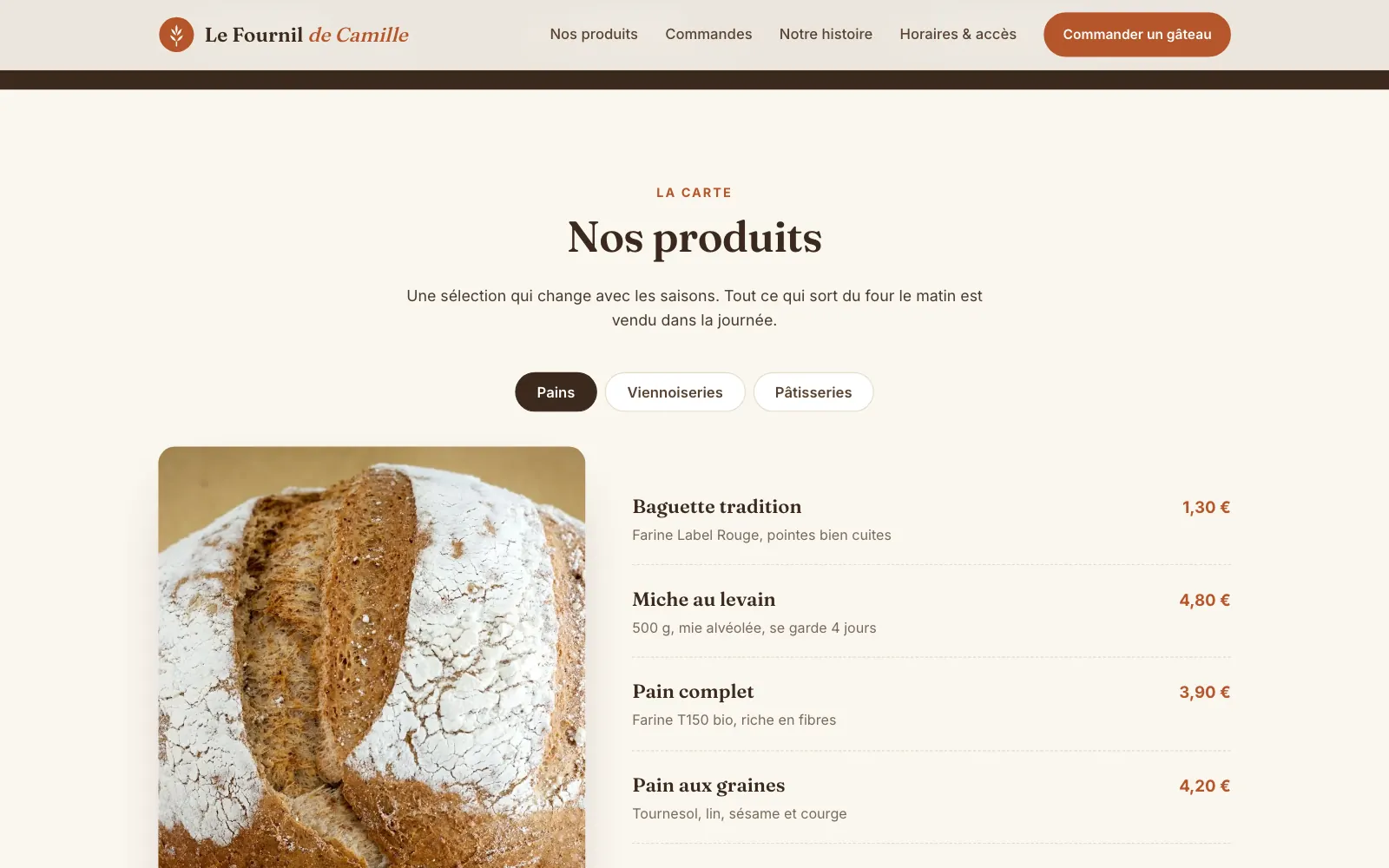 Le Fournil de Camille — aperçu 2 sur 4