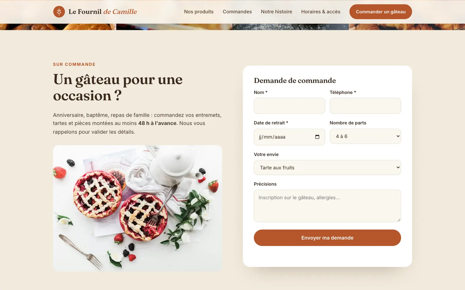 Le Fournil de Camille — aperçu 3 sur 4