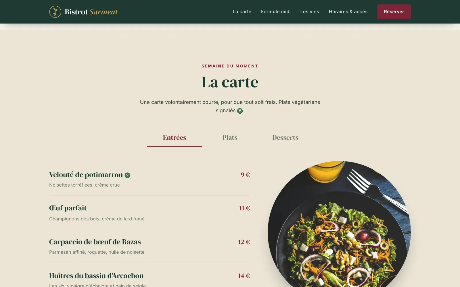 Bistrot Sarment — aperçu 3 sur 4