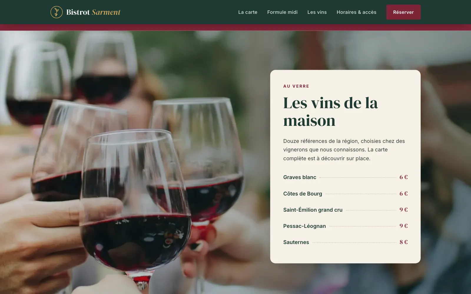 Bistrot Sarment — aperçu 4 sur 4