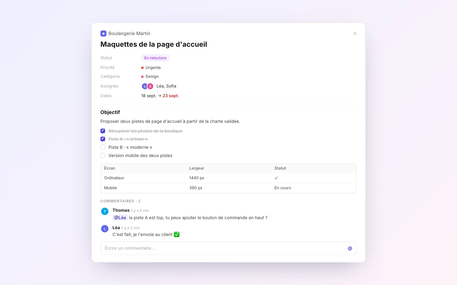 Teamly — aperçu 4 sur 4